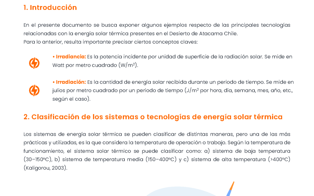 Energía solar en el Desierto de Atacama – abril 2023