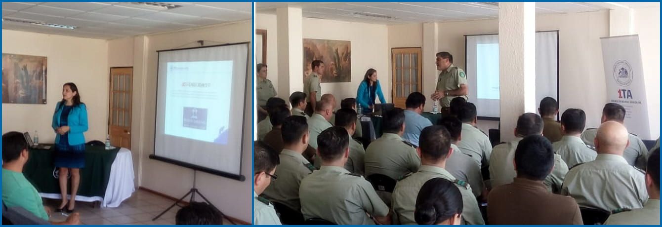 1TA presente junto a Carabineros en Calama