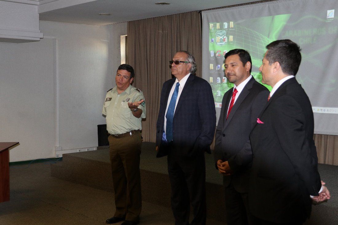 1TA realiza charla con Carabineros de la Región de Coquimbo