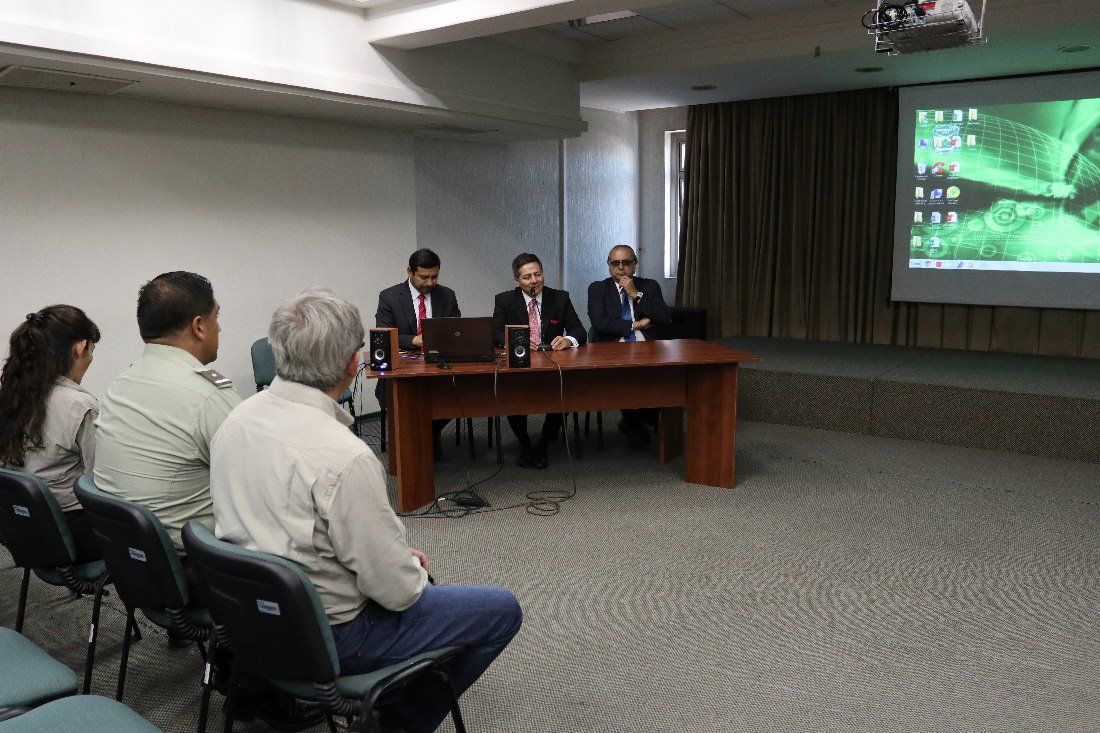 1TA realiza charla con Carabineros de la Región de Coquimbo