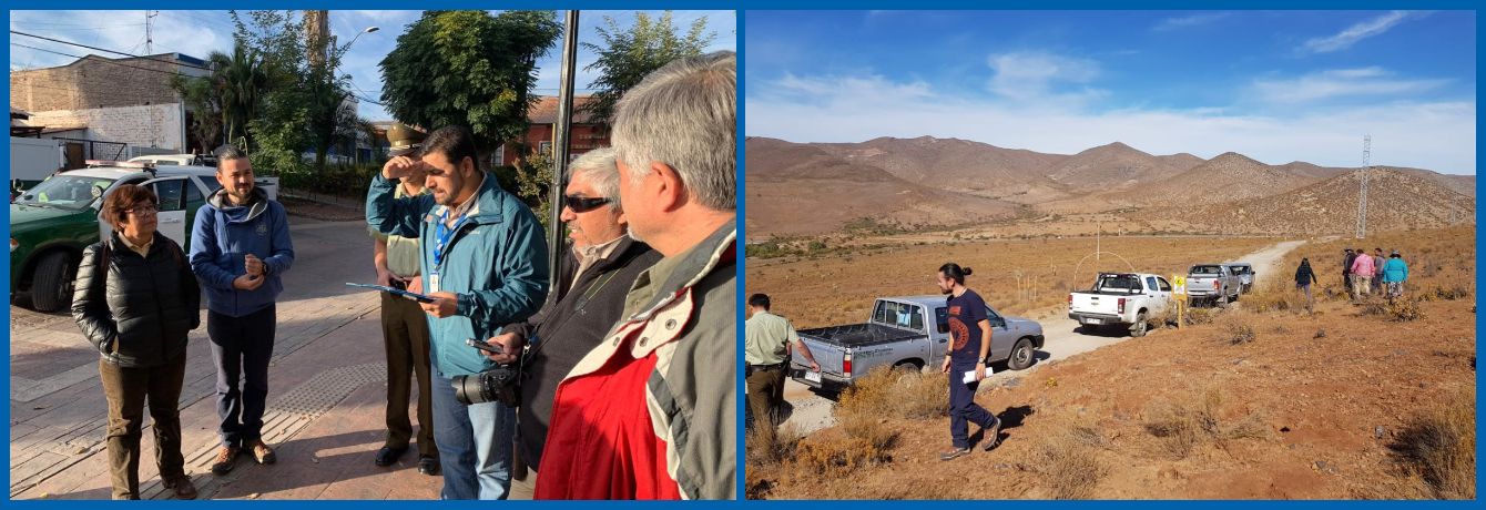 1TA realiza inspección personal en Área de Influencia del Proyecto Central de Respaldo Combarbalá