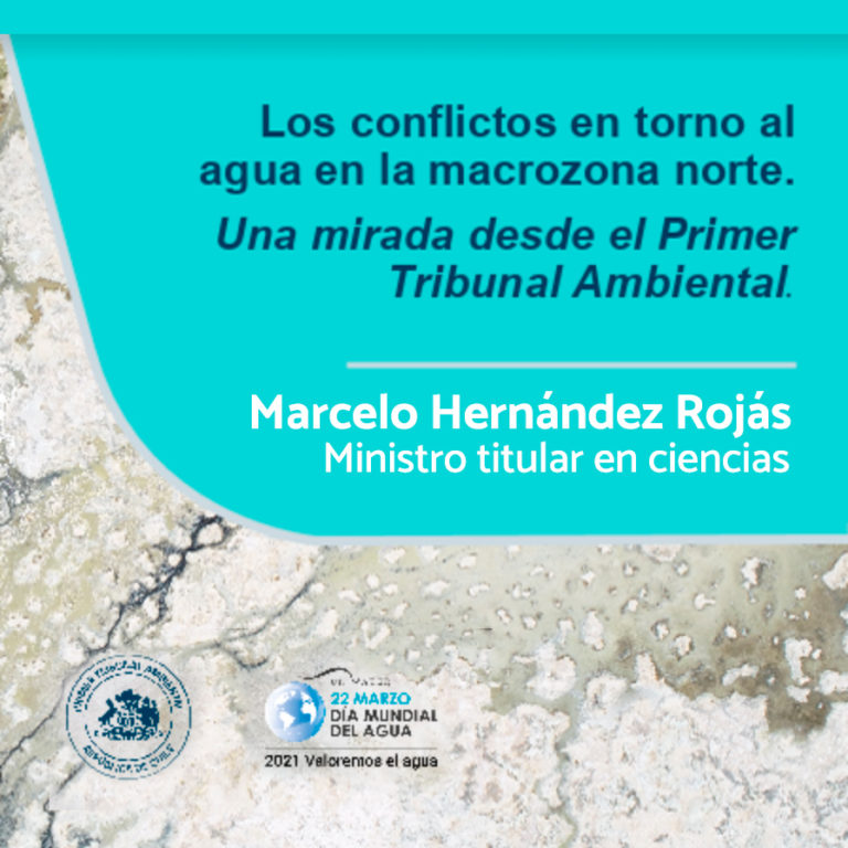 Ministro y Asesora en ciencias analizaron los conflictos ambientales en torno al agua en la macrozona norte