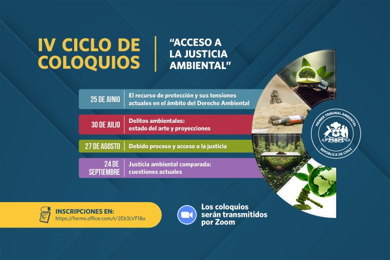 Comienza nuevo ciclo de coloquios del Primer Tribunal Ambiental