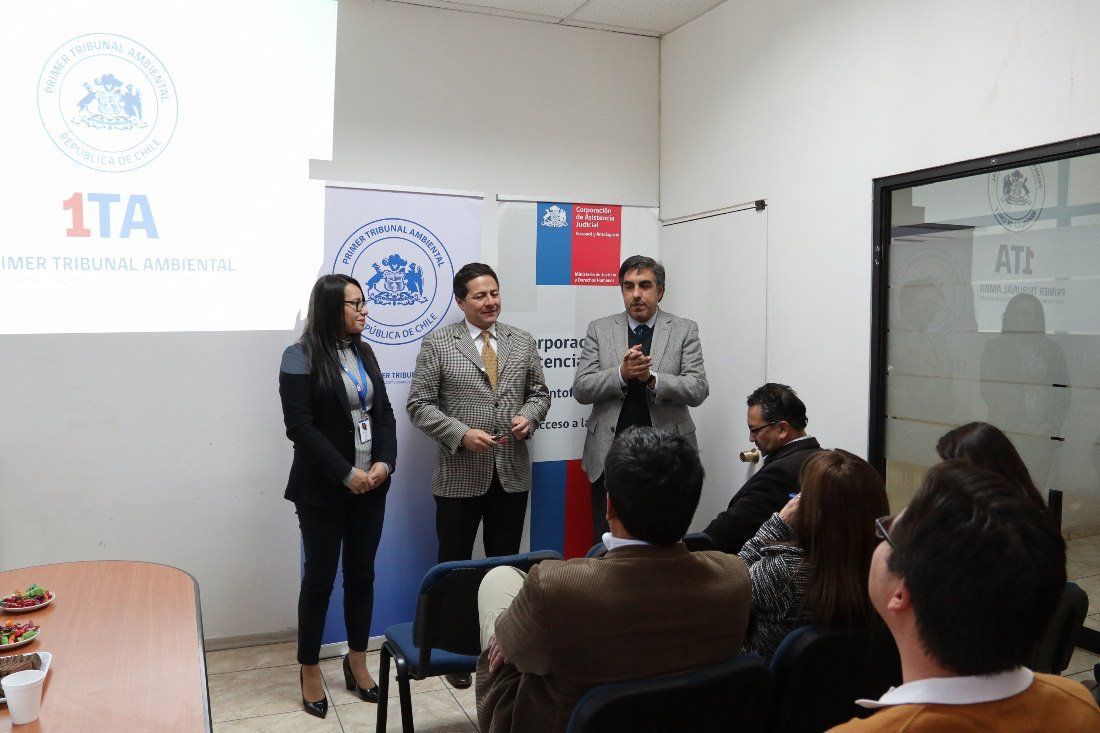 1TA Marca presencia en Calama con Charla en la Corporación de Asistencia Judicial 