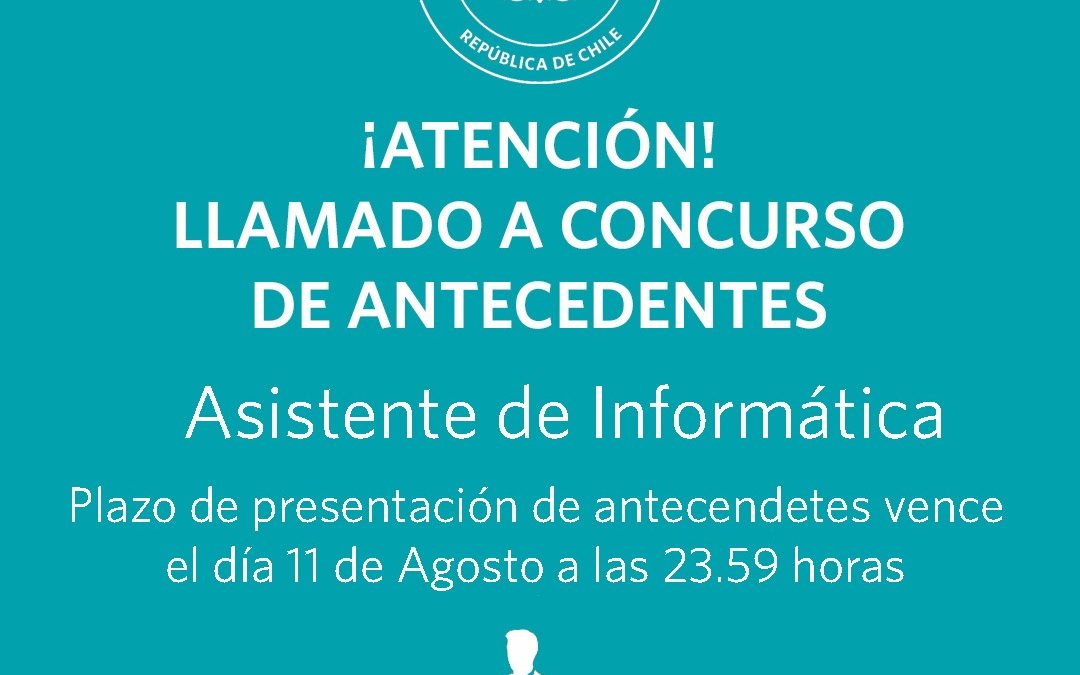 Concurso Público Asistente de Informática