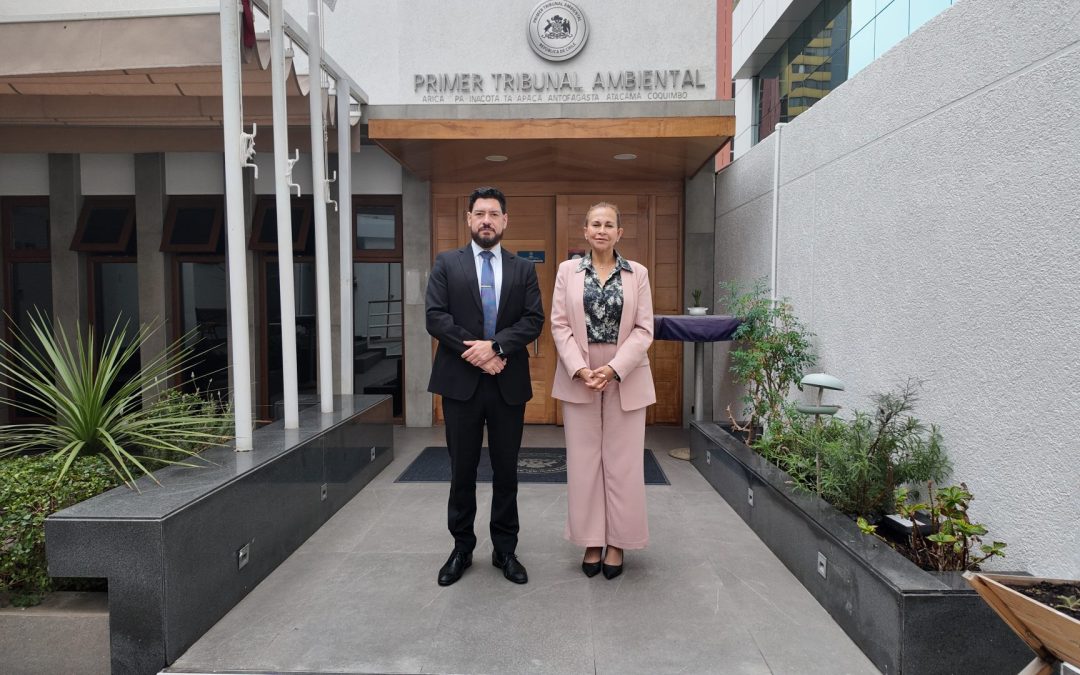 Ministro Presidente recibió saludo protocolar de Seremi de Medio Ambiente de la Región de Antofagasta