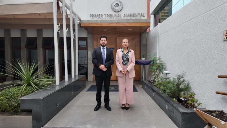 Ministro Presidente recibió saludo protocolar de Seremi de Medio Ambiente de la Región de Antofagasta