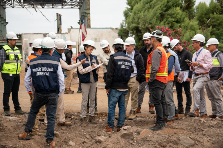 Visita Inspectiva a sitio 92-A del Barrio Industrial El Colorado, lugar donde se ubicaba la excentral diésel Iquique de Engie Energía Chile