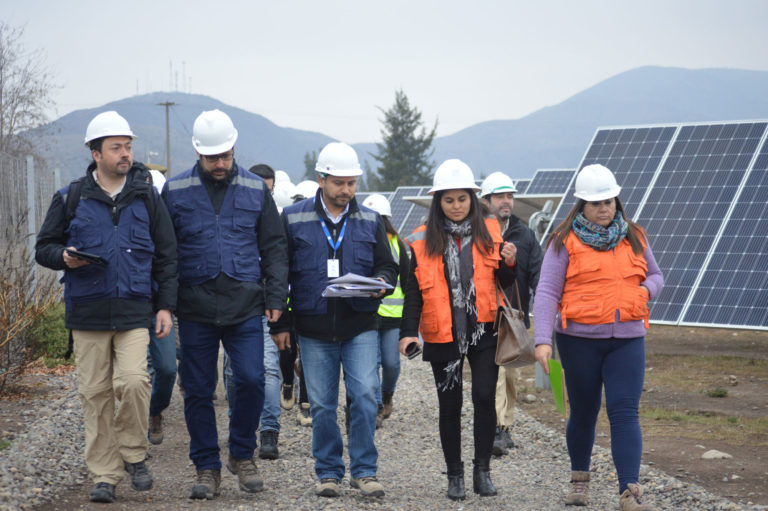 Visita inspectiva a proyecto fotovoltaico Encon Solar