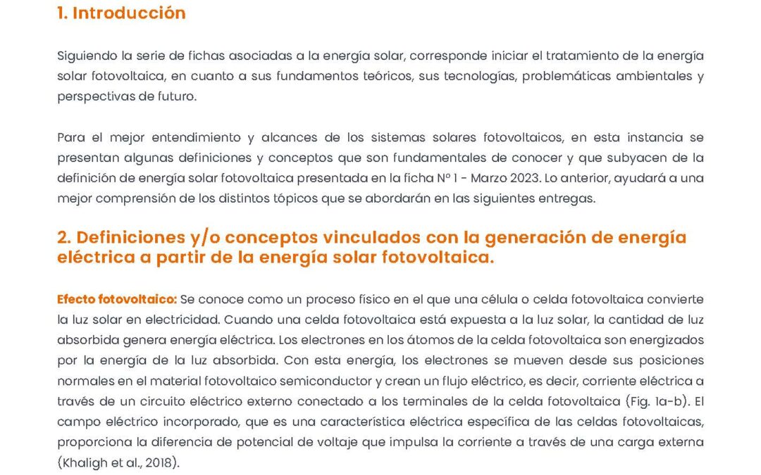 Energía solar en el Desierto de Atacama – julio 2023