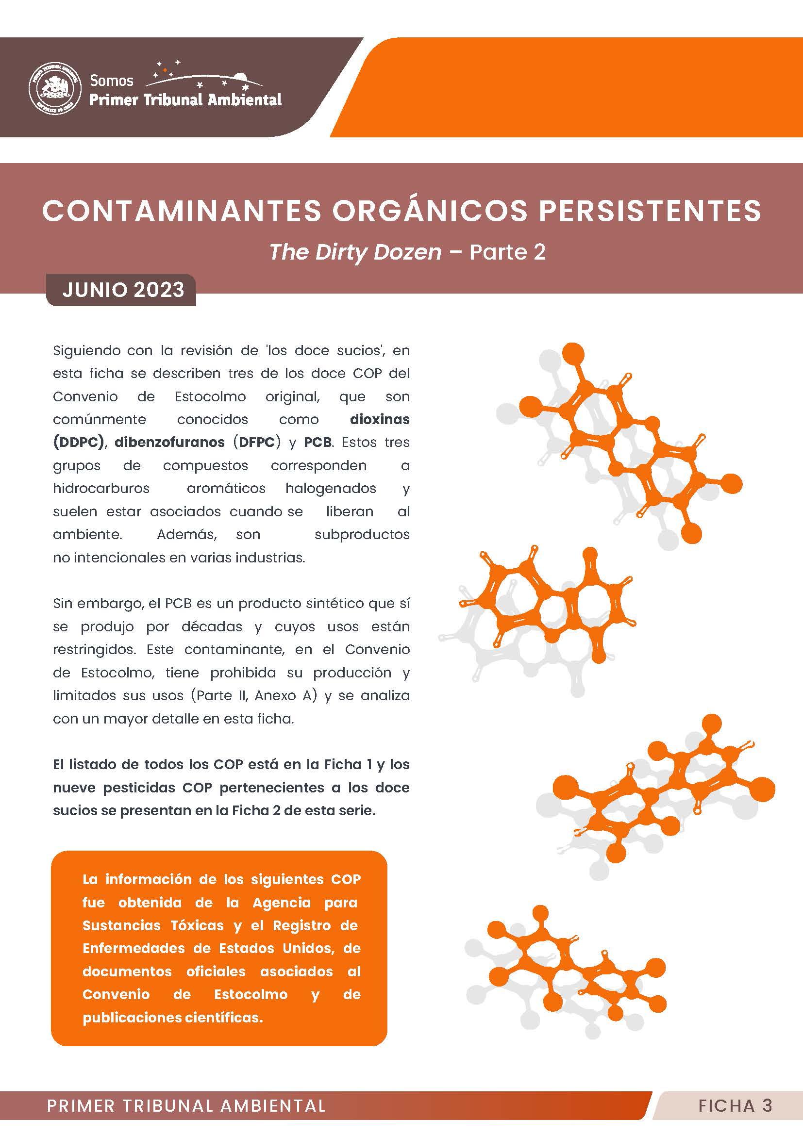 Contaminantes orgánicos persistentes «Los doce sucios», parte 2