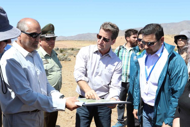 Visita inspectiva a la zona de influencia del proyecto minero Dominga