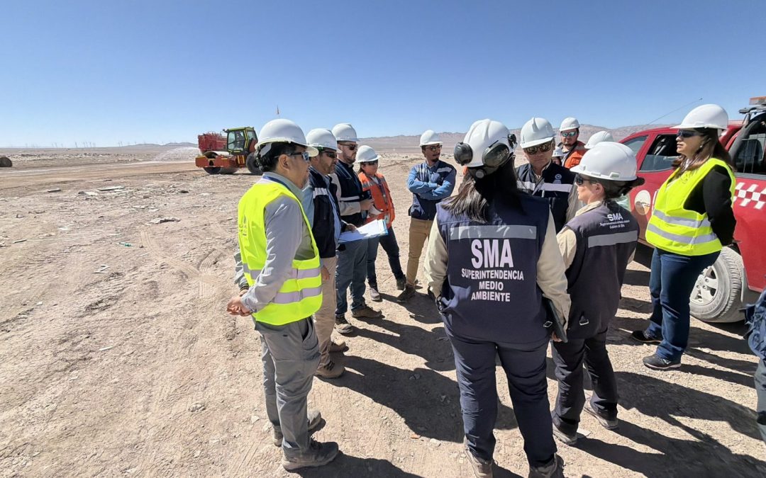 Equipo del Primer Tribunal Ambiental recorrió dependencias del RESCON para analizar reclamación de la Municipalidad de Calama en contra de multa por supuestos incumplimientos ambientales