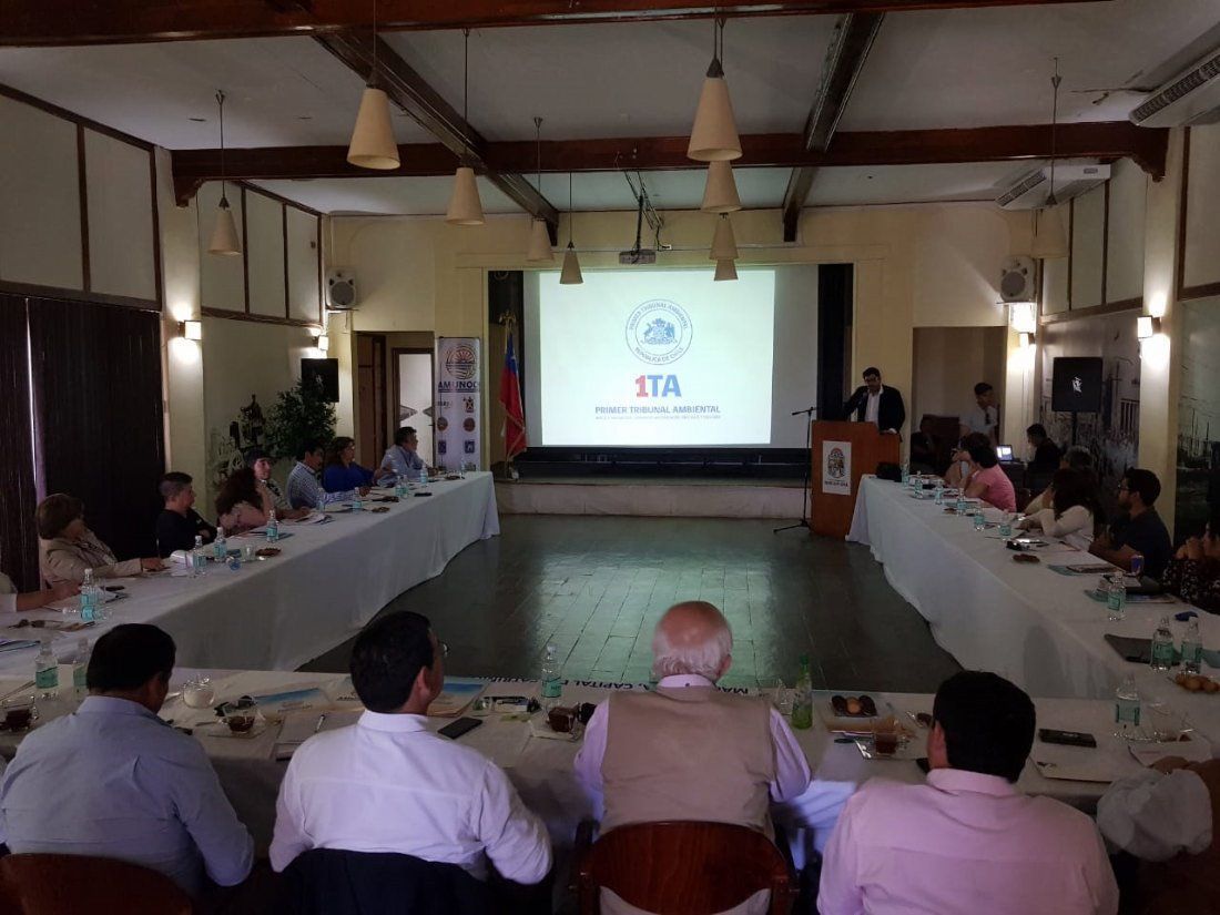 Ministros del Primer Tribunal Ambiental participan en asamblea de Amunochi 