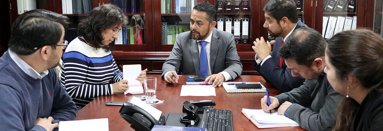 Ministros y equipo de ciencias del Primer Tribunal Ambiental se reúnen con Doctora en Bioquímica de la Universidad Santo Tomás