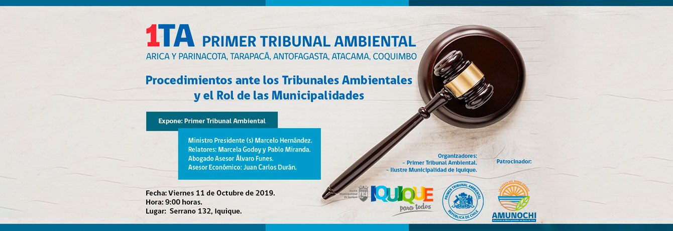Municipios de Región de Tarapacá se capacitarán en Justicia Ambiental