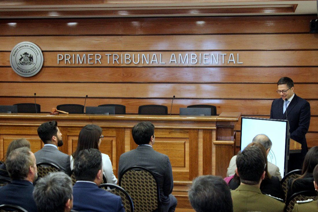 Primer Tribunal Ambiental inaugura sala de audiencia 