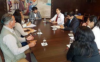 Alcalde de Arica se reúne con Ministros del Primer Tribunal Ambiental.