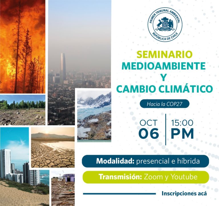Seminario: «Medioambiente y Cambio Climático»