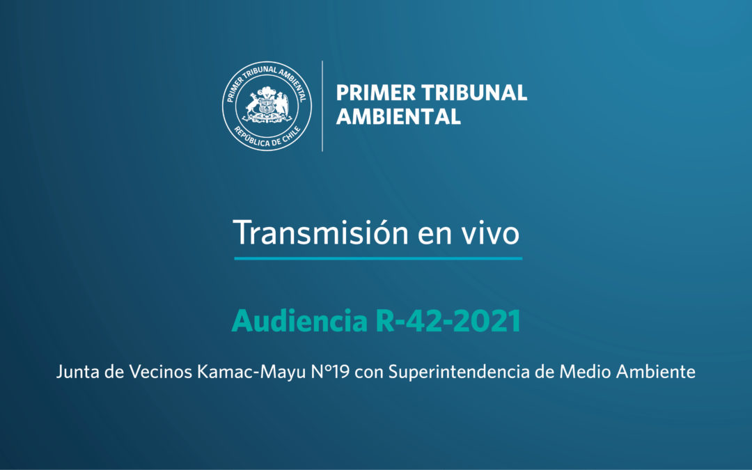 Audiencia en vivo R-42-2021