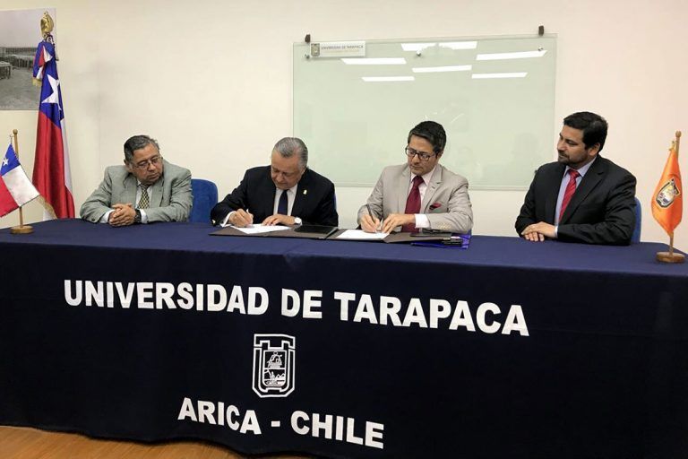 Tribunal Ambiental y Universidad de Tarapacá sellan acuerdo de cooperación.