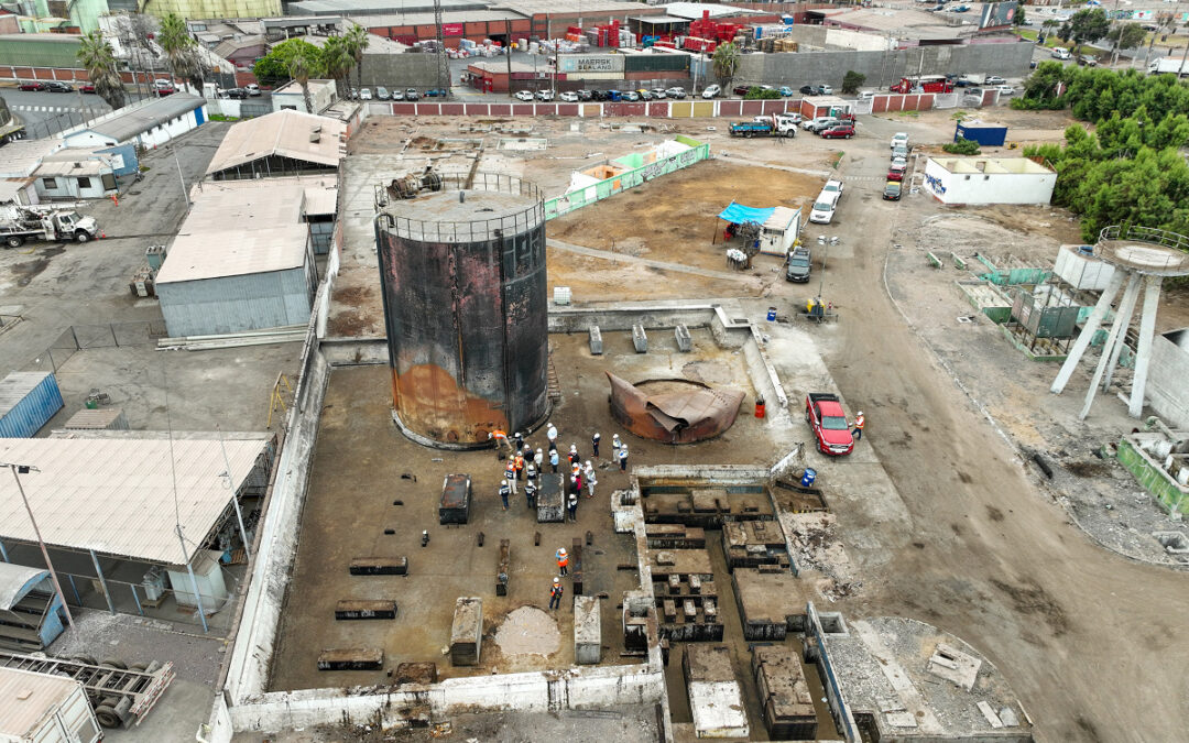 Primer Tribunal Ambiental realiza visita inspectiva a sitio de excentral termoeléctrica Iquique de Engie