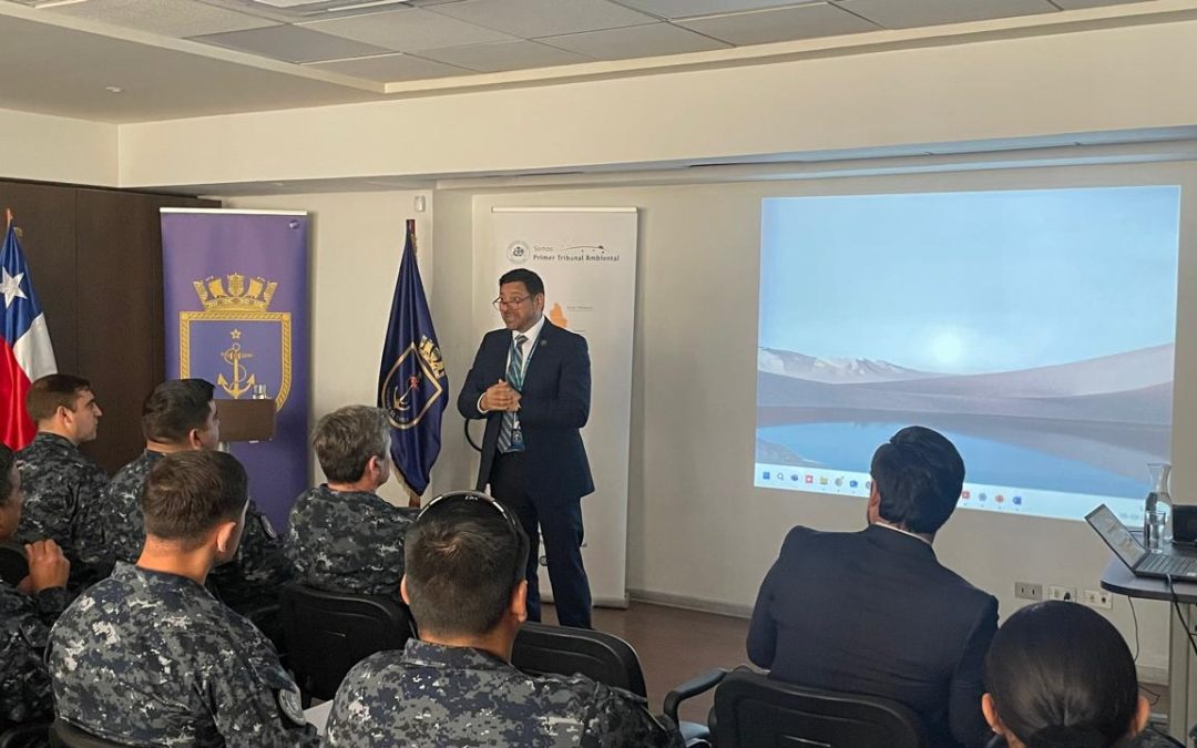 Primer Tribunal Ambiental capacita a funcionarios de la Gobernación Marítima de Coquimbo