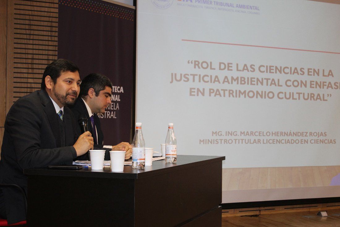 Ministros del 1TA expone en la Universidad de la Serena