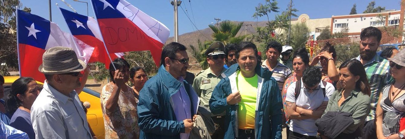 1TA Realiza Inspección a La Zona De Proyecto Dominga