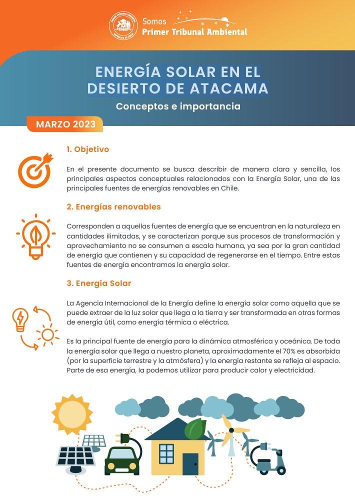 Energía solar en el Desierto de Atacama – marzo 23