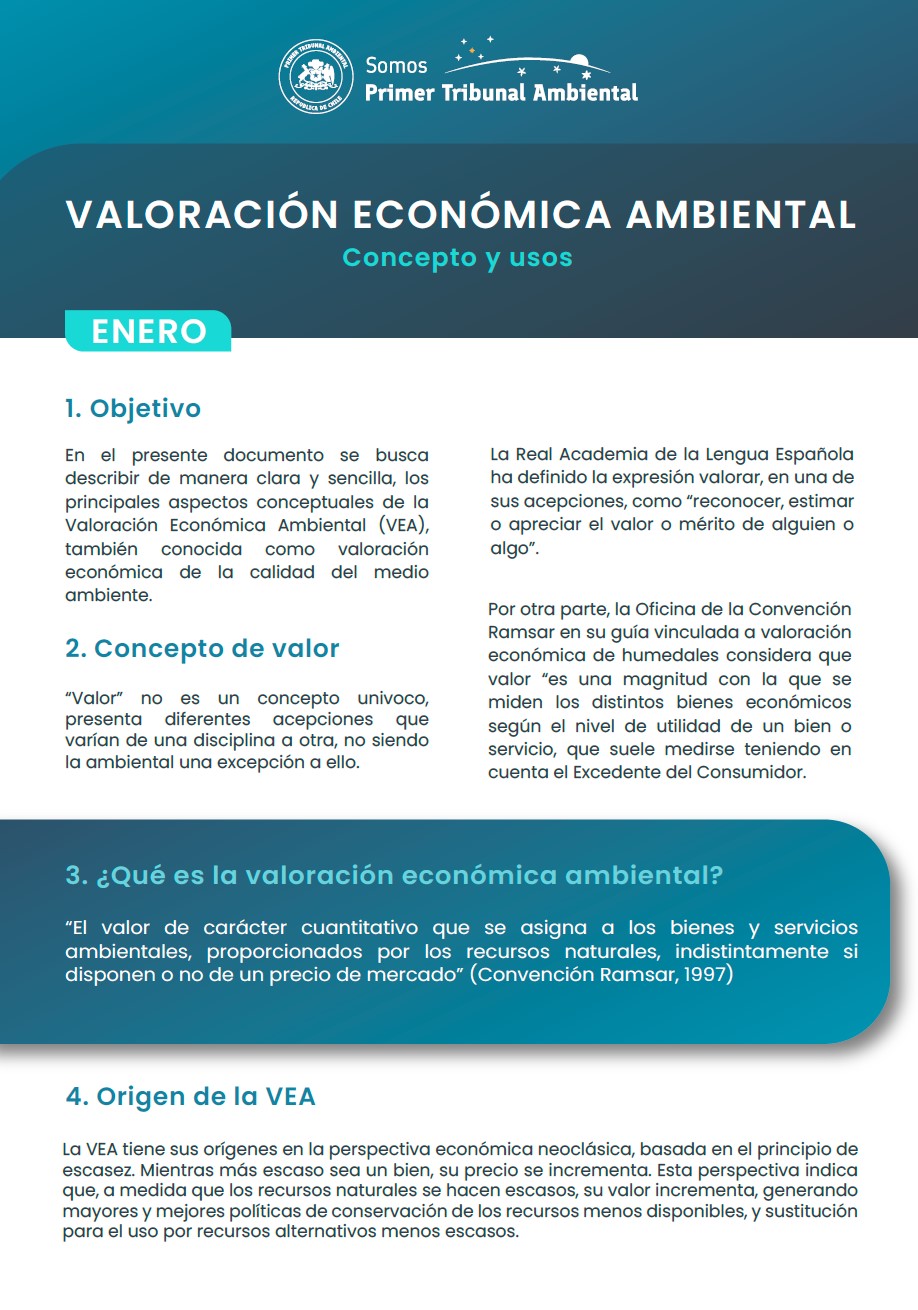 Valoración económica Enero 2023