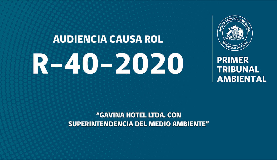 R-40-2020: «Gavina Hotel Ltda. con SMA»