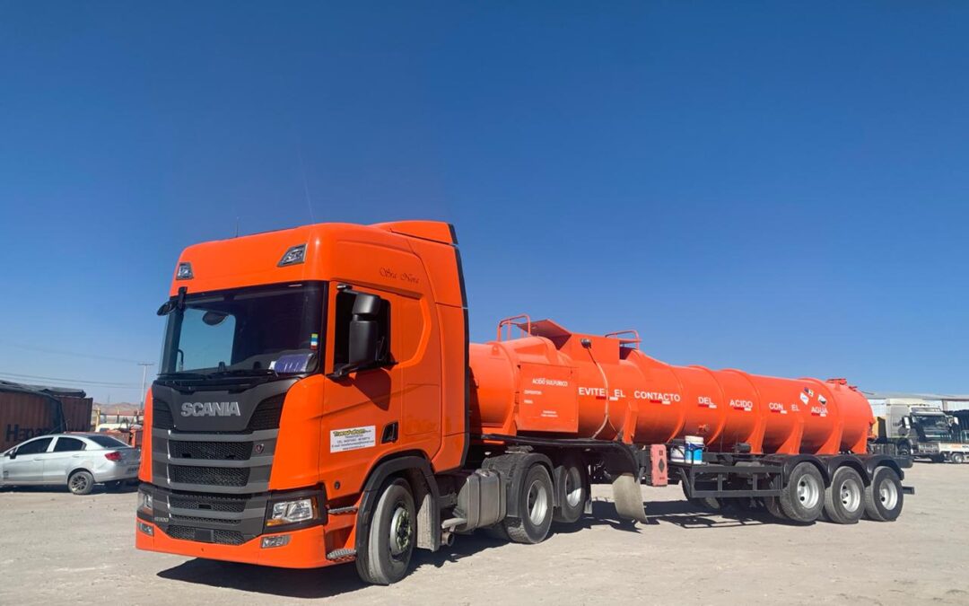 Primer Tribunal Ambiental autoriza suspensión de transporte de ácido sulfúrico de empresa TransFahum